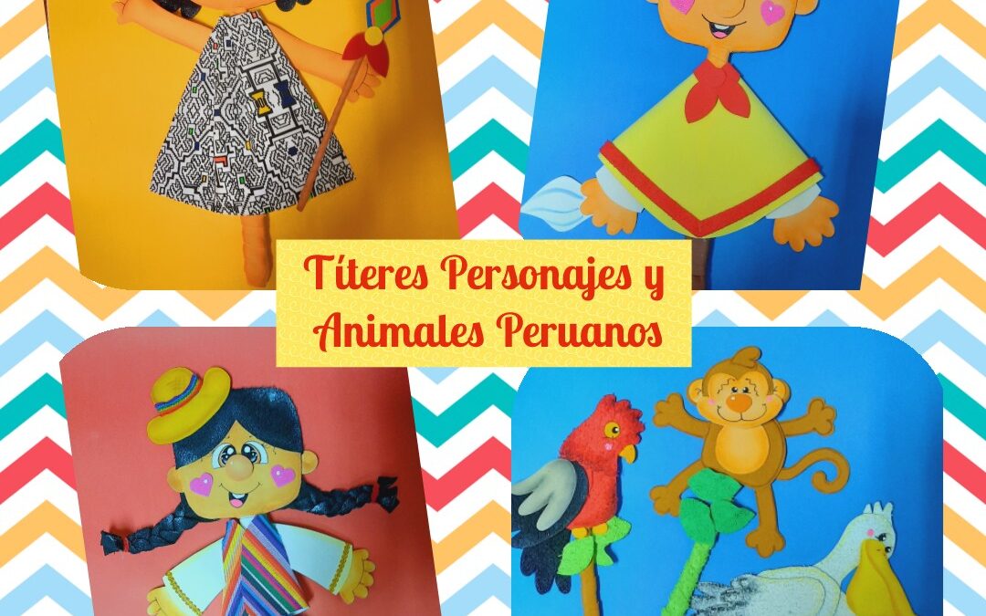 Aula Video Títeres de Personajes y Animales Peruanos