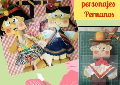 Aula Video Marionetas Personajes Peruanas