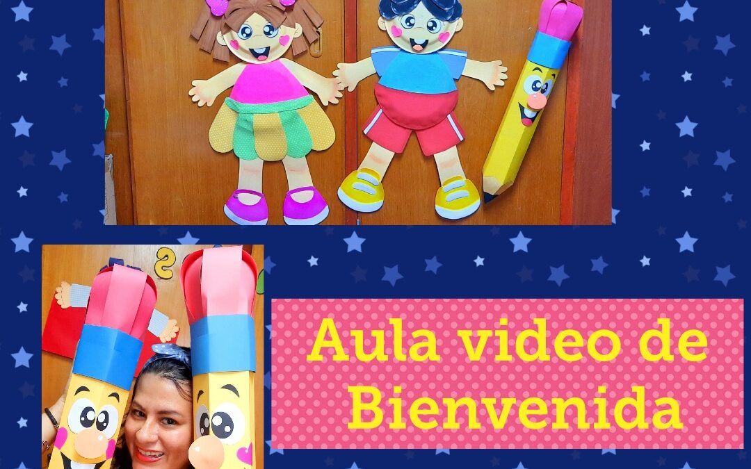 Aula Video Decoración de Bienvenida